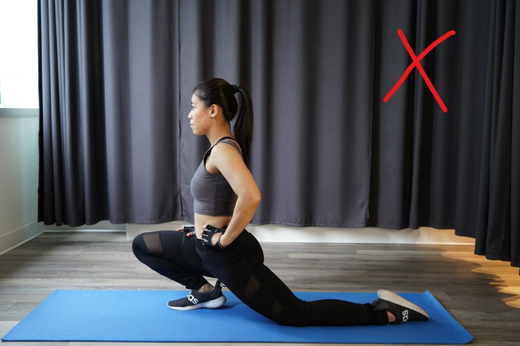 Hip Flexor Stretch Mistake 1